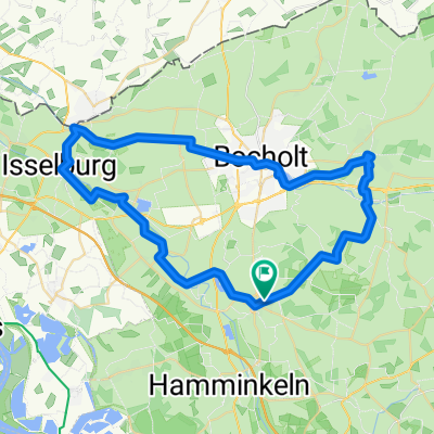 Dingden-Isselburg-Bocholt Rundkurs1