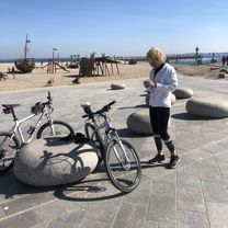 Gerade Fahrt in Timmendorfer Strand