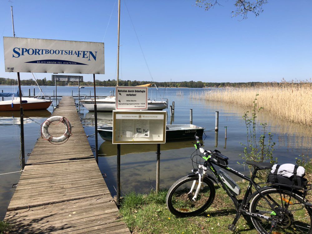Roberts erste Route am schwielochsee