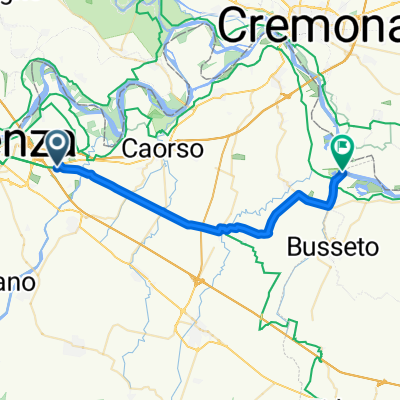 Route im Schneckentempo in Villanova sull'Arda
