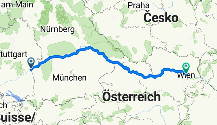 Ulm-Wien Donau Radweg