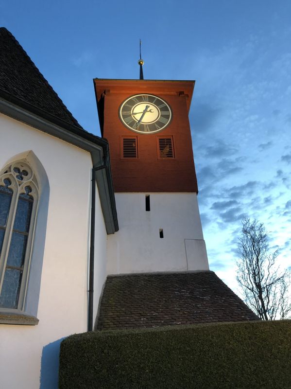 Langsame Fahrt in Lenzburg