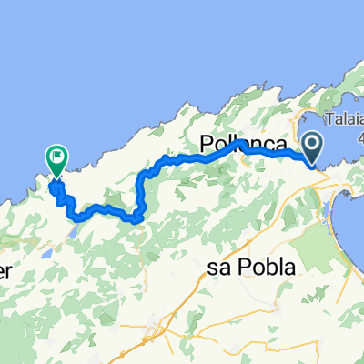 Day 2 Alcudia to Sa Colobra Ferry