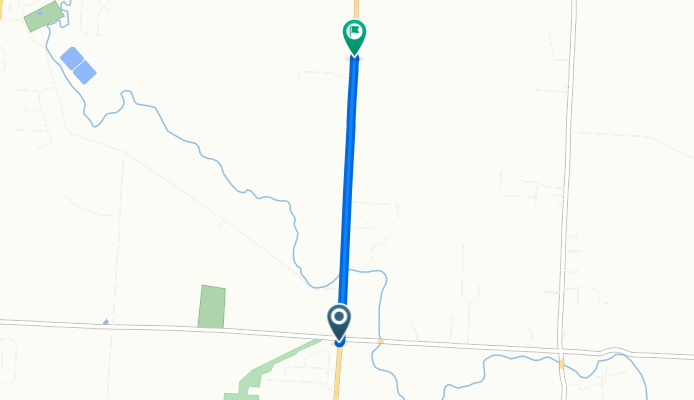 Snail-like route in Pataskala