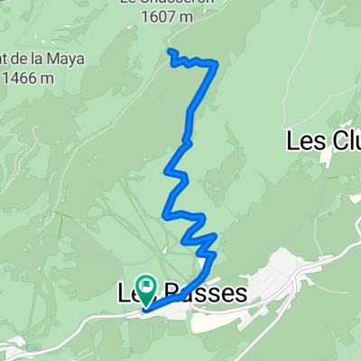 Etappe 4a: Les Rasses - Le Chasseron -Les Rasses