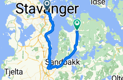 Route in der Bikemap App öffnen
