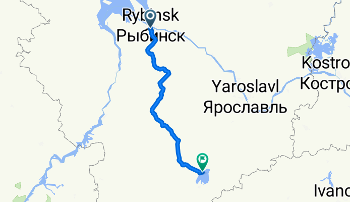 Рыбинск-Ростов Великий 2 дня(с палаткой)