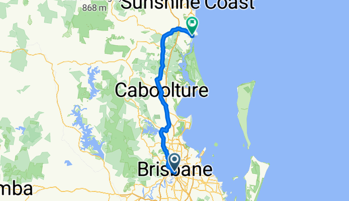 Brisbane to Caloundra