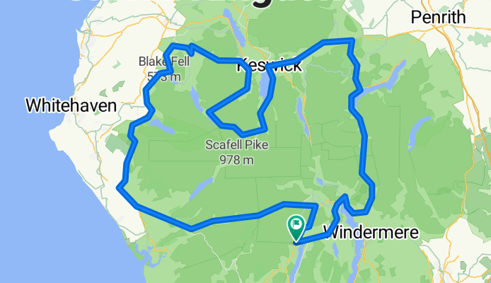 High passes of the Lake District: Fred Whitton (ish)