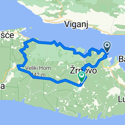 tura Korcula - Zrnovo - Pupnat - Korcula