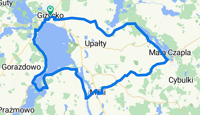 szlakiem Bocianich gniazd - Giżycko