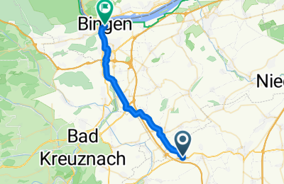 Route in der Bikemap App öffnen
