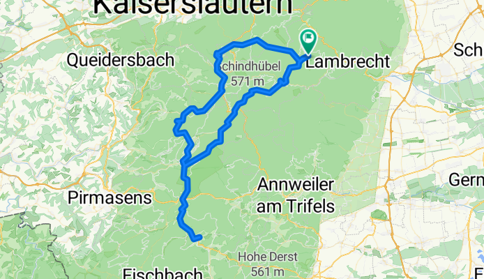 Esthal Pfalztour nach Dahn