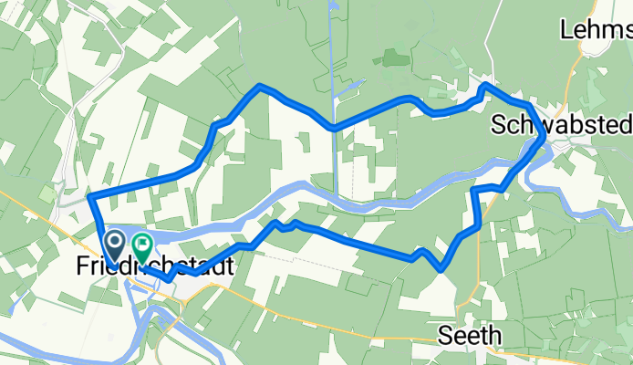Friedrichstadt-Schwabstedt 18,6 km