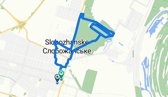 Moderate route in Dnipro