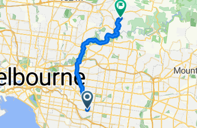 Route in der Bikemap App öffnen