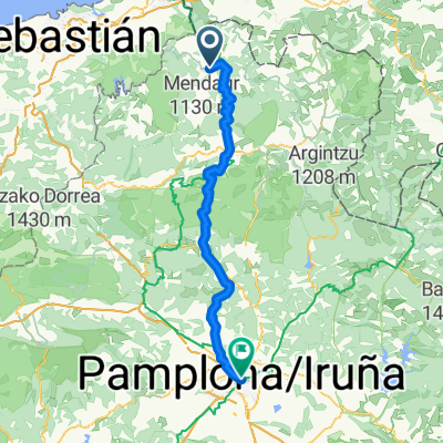 Lesaka to Pamplona