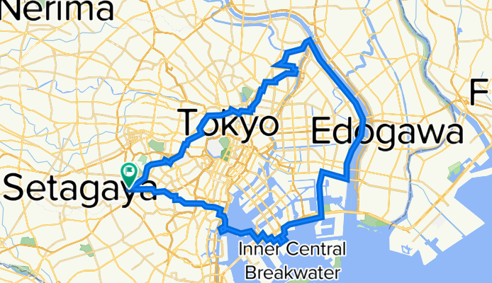 Tokyo - to Arakawa River