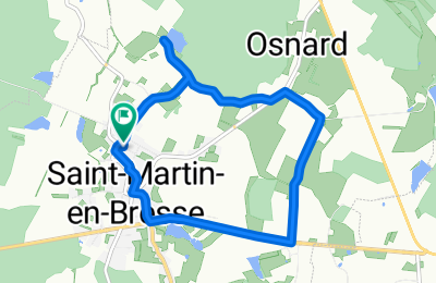 Route in der Bikemap App öffnen