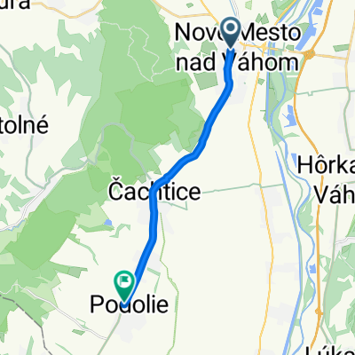 Nové Mesto nad Váhom - Podolie (Park miniatúr)