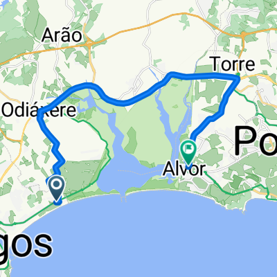 meia praia to alvor