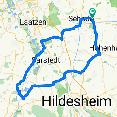 Rundkurs Sehnde - Nordstemmen (Marienburg)