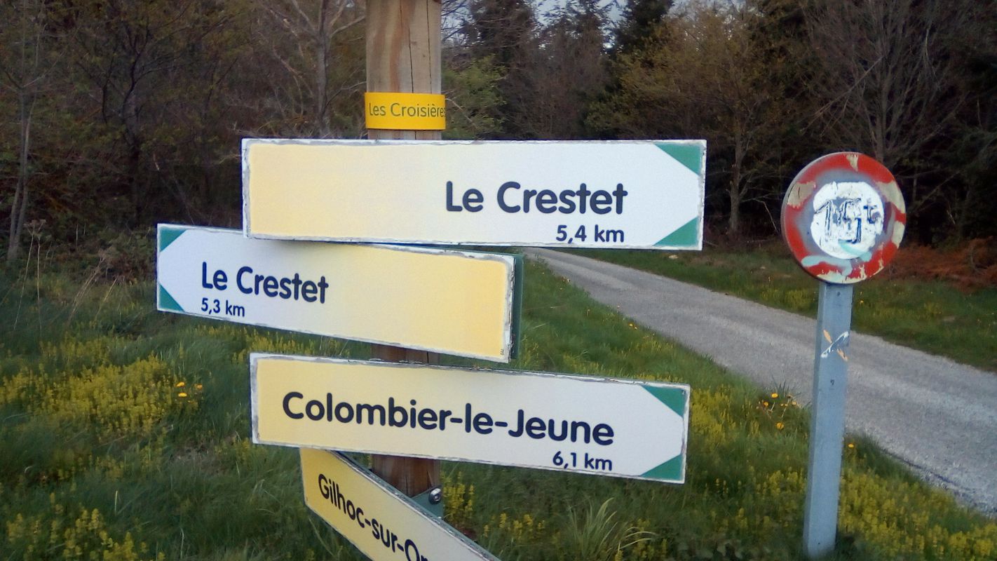 balade autour du Crestet