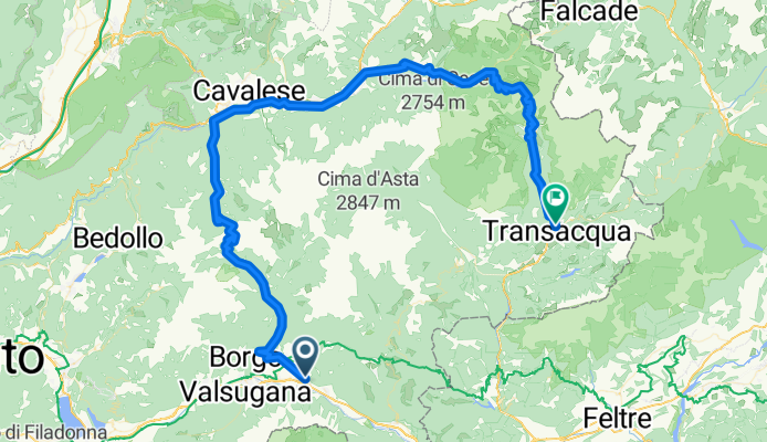 Agnedo-Maneghan-San Martino-Tonadico