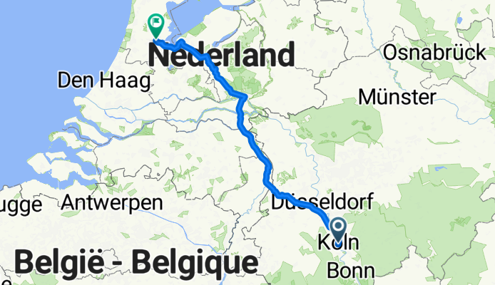Köln to Amsterdam
