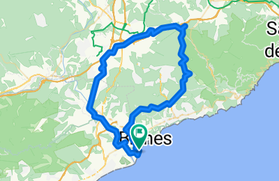 Route in der Bikemap App öffnen