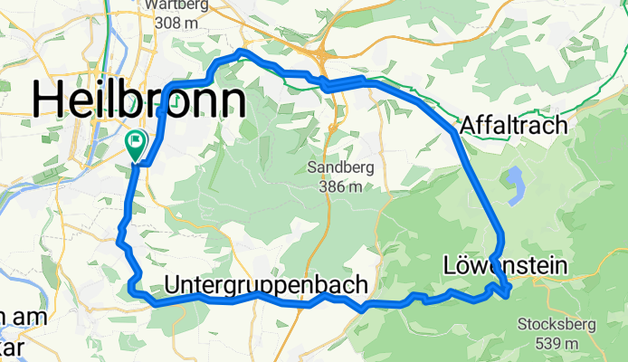 Open this route in Bikemap Web