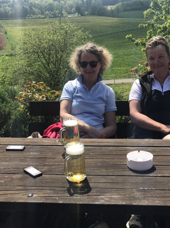 Mit Heinz und Steffi Schneider eine 1. Mai Fahrt.