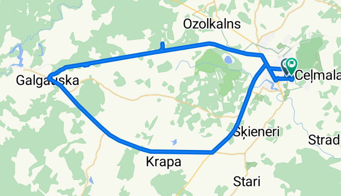 Alte Bahnstrecke-Gulbene