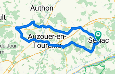 Route in der Bikemap App öffnen
