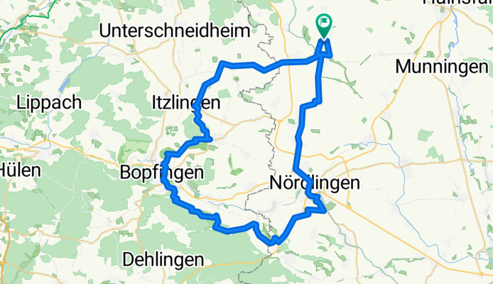 Transalp-Trainingsroute