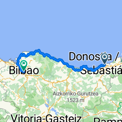 San Seb &gt; Bilboa by the coast