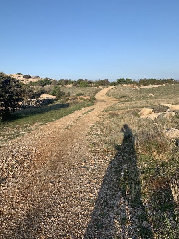 Snail-like route in Punat