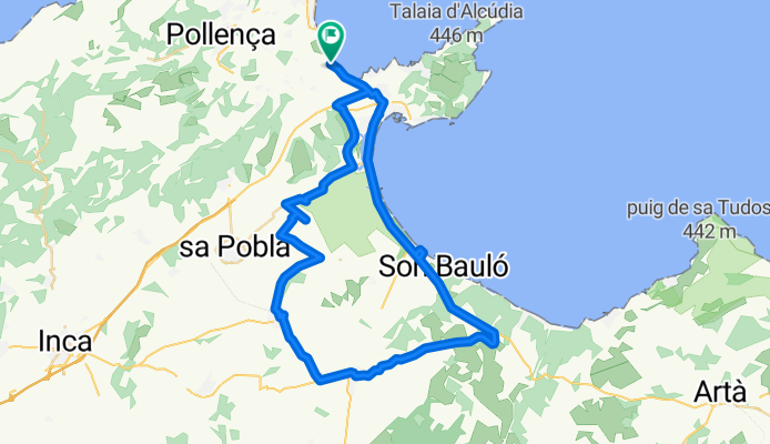 Santa Margalida 39.4miles Gentle Route