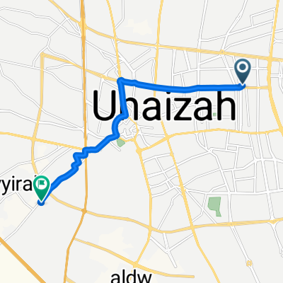 Relaxed route in Unayzah