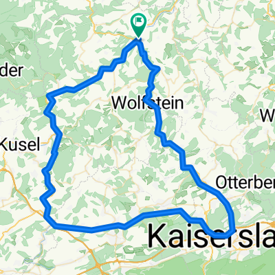Lauterecken-Kaiserslautern-Wolfstein