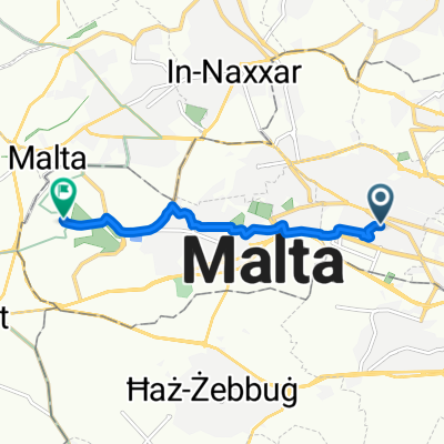 Snail-like route in Attard