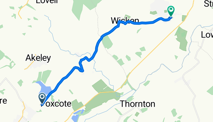 Foxcote to Deanshanger