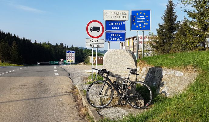 Photo 1 of the Bikemap route "Battle of 5 countries" Photo 1 of the Bikemap route "Battle of 5 countries"