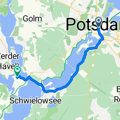 2 13,2km Potsdam-Camping
