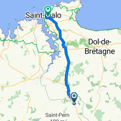 Combourg to st Malo