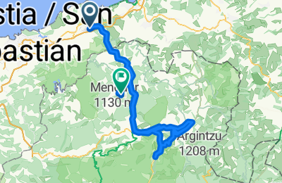 Route in der Bikemap App öffnen