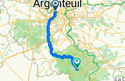 Route in der Bikemap App öffnen