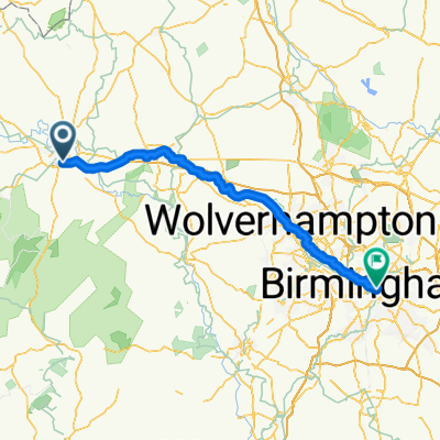 Birmingham to Shrewsbury FC return