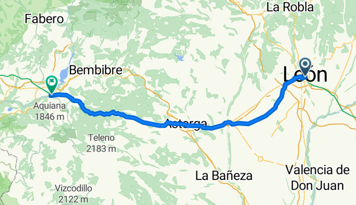 VI. León - Ponferrada