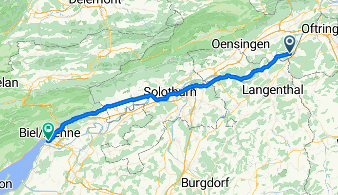 Fulenbach - Biel  1. Tag